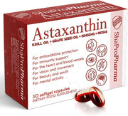 Shapropharma ASTAXANTHIN 30 softgels kaina akcija
