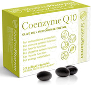 Shapropharma Coenzyme Q10 30 softgel capsules kaina