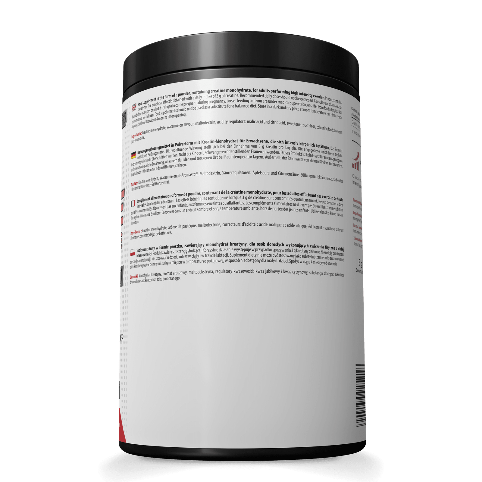 Skill Nutrition Micronised Creatine Monohydrate - 500 grams vartojimas
