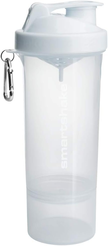 SmartShake Slim Series - 500 ml. white kaina