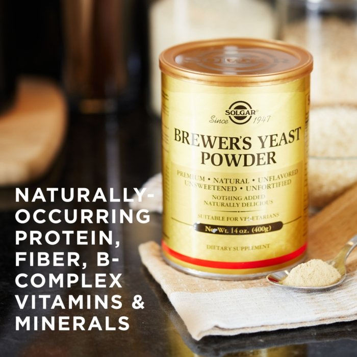 SOLGAR BREWER’S YEAST POWDER 400g akcija