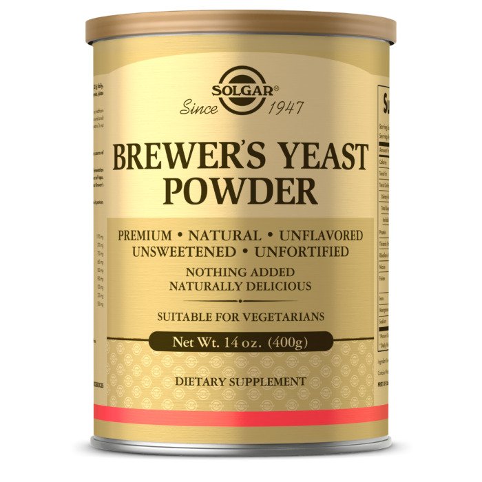 SOLGAR BREWER’S YEAST POWDER 400g kaina