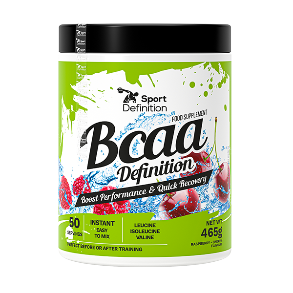 Sport Definition BCAA DEFINITION 465g JAR RASPBERRY-CHERRY pigu