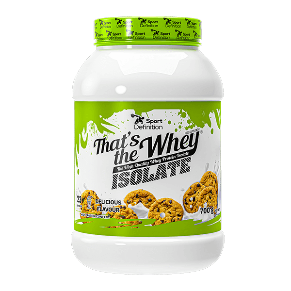 Sport Definitioni hind See on Whey Isolate 700g küpsised