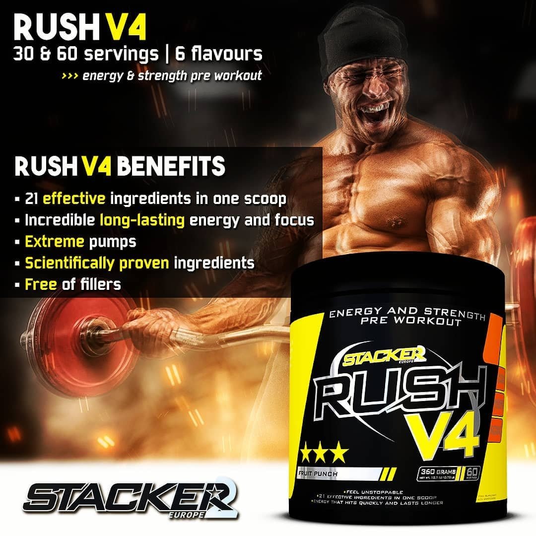 Stacker2 Europe Rush V4 - 360 grams baneris
