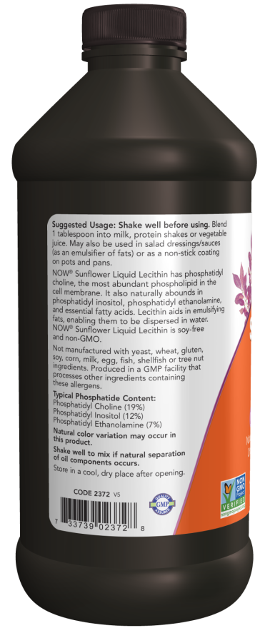 Sunflower liquid lecithin akcija