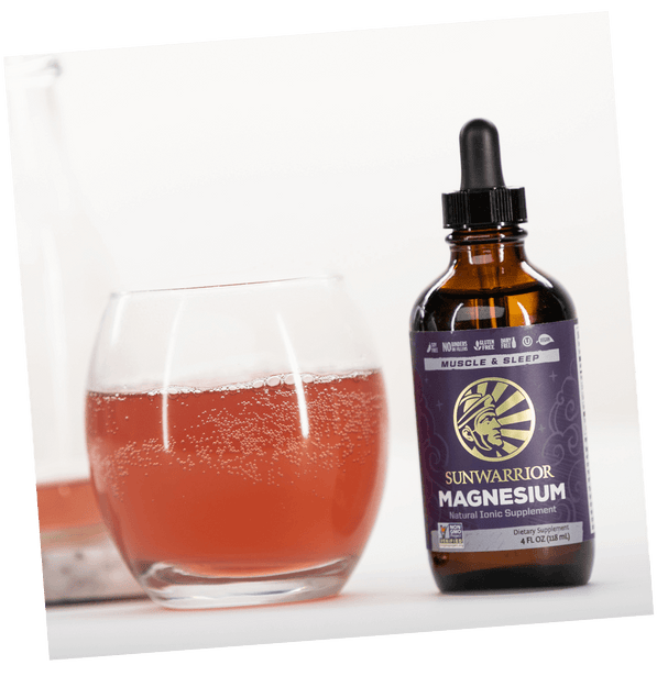 Sunwarrior Magnesium Liquid 118ml vartojimo pavyzdys
