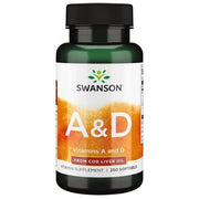 Swanson A&D 250 softgels
