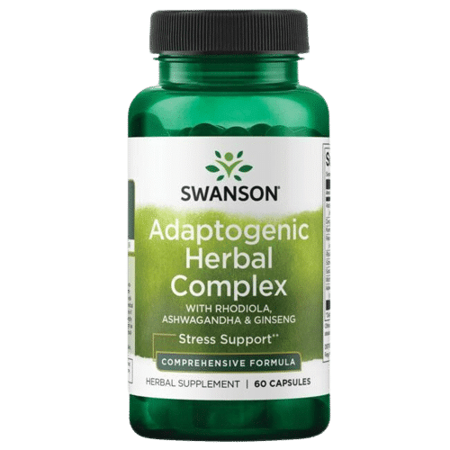 Swanson Adaptogenic Herbal Complex with Rhodiola, Ashwagandha & Ginseng