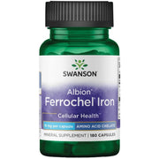 Swanson Albion Chelated Ferrochel Iron 180 caps pirkti