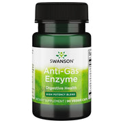 Swanson Anti-Gas Enzyme 123 mg 90 Veg Caps kaina