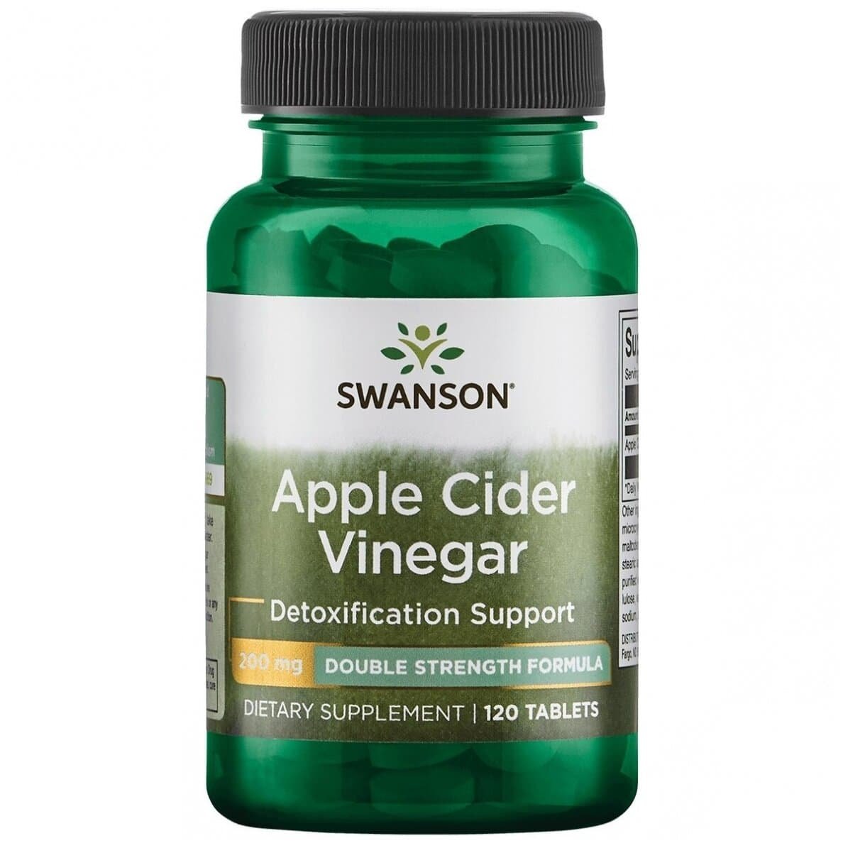 Swanson Apple Cider Vinegar 200mg 120 tabs kaina