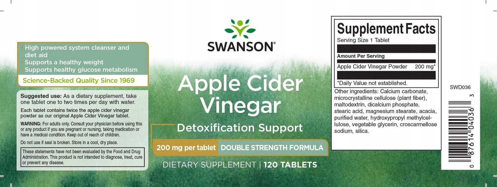 SWANSON-APPLE-CIDER-VINEGAR-OCET-JABLKOWY-120TAB-etikete