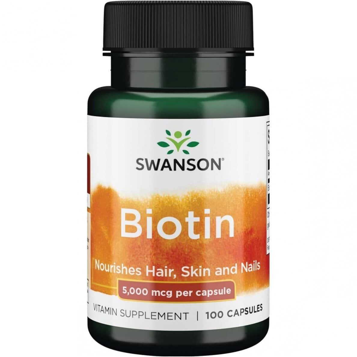 Swanson Biotin 5000mcg 100caps