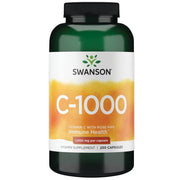 Swanson C-1000 vitaminas C, 1000 mg, N250 kaina