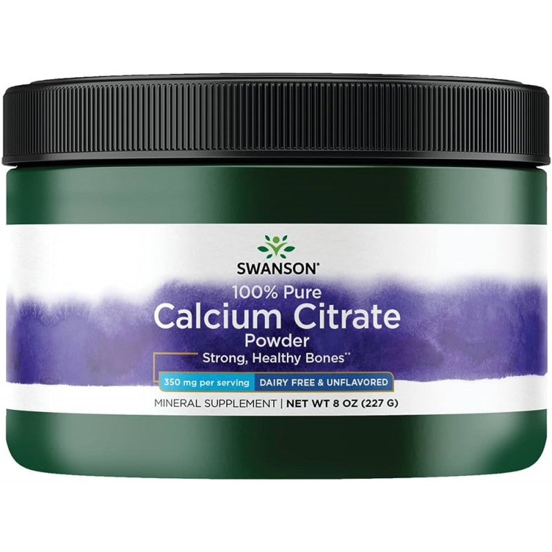 Swanson Calcium Citrate Powder 227g