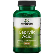 Swanson Caprylic Acid kaina