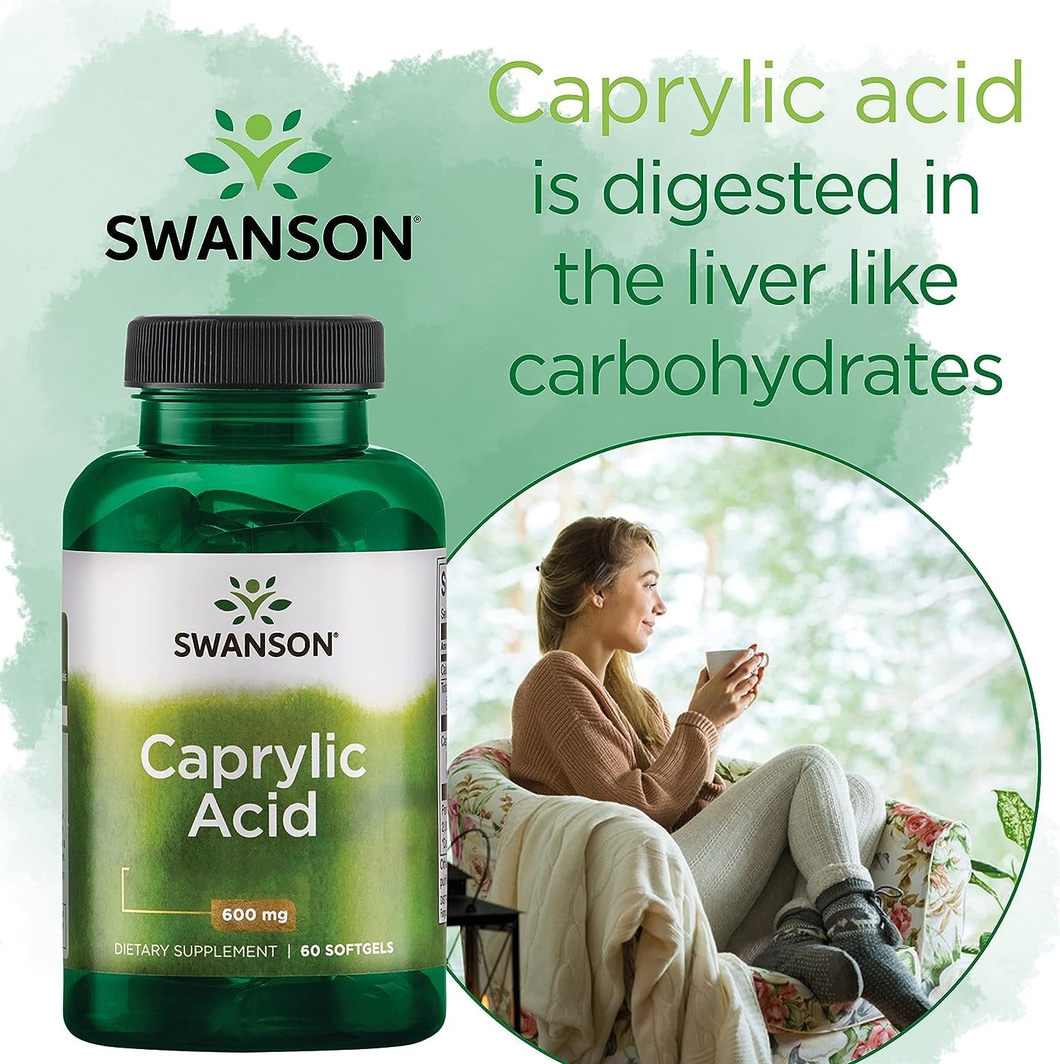 Swanson caprylic acid