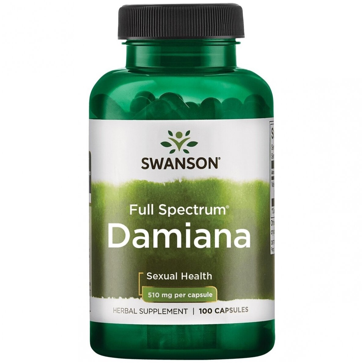 Swanson Full Spectrum Damiana 510mg 100caps