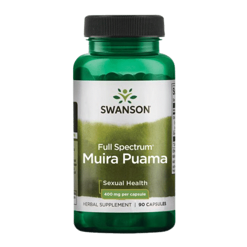 Swanson Full Spectrum Muira Puama Sexual Health - 400mg - 90 caps kaina