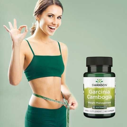 Swanson Garcinia Cambogia 5 1 Extract, 80mg - 60 caps kaina