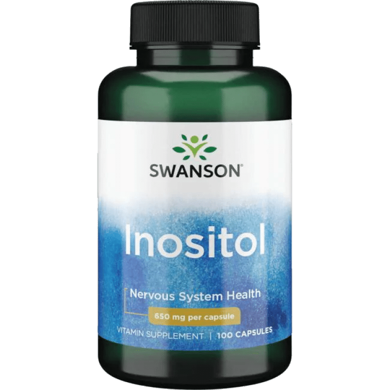 Swanson Inositol (Vitamin B8) 650mg 100 caps kaina akcija