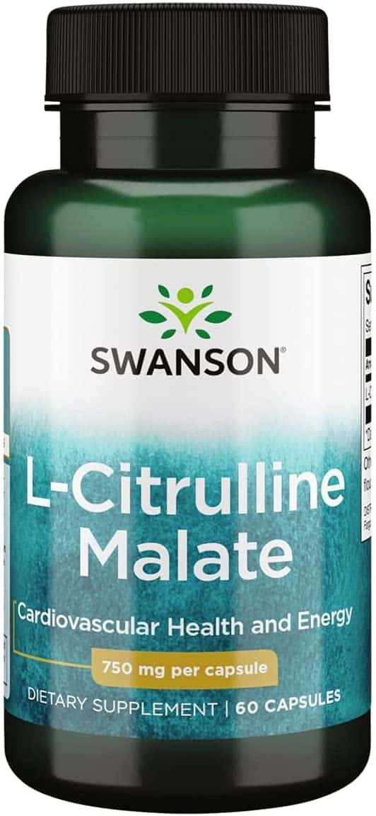 Swanson L-Citrulline Malate Complex 750mg 60 caps kaina
