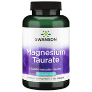 Swanson Magnesium Taurate 100 mg - 120 tabl. kaina