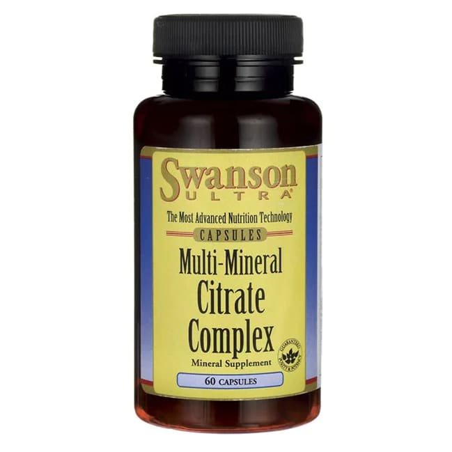Swanson Multi Mineral Citrate Complex 60 caps kaina