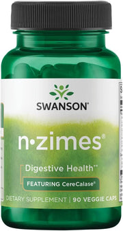 Swanson N-Zimes® su CereCalase 90 Veg Caps kaina