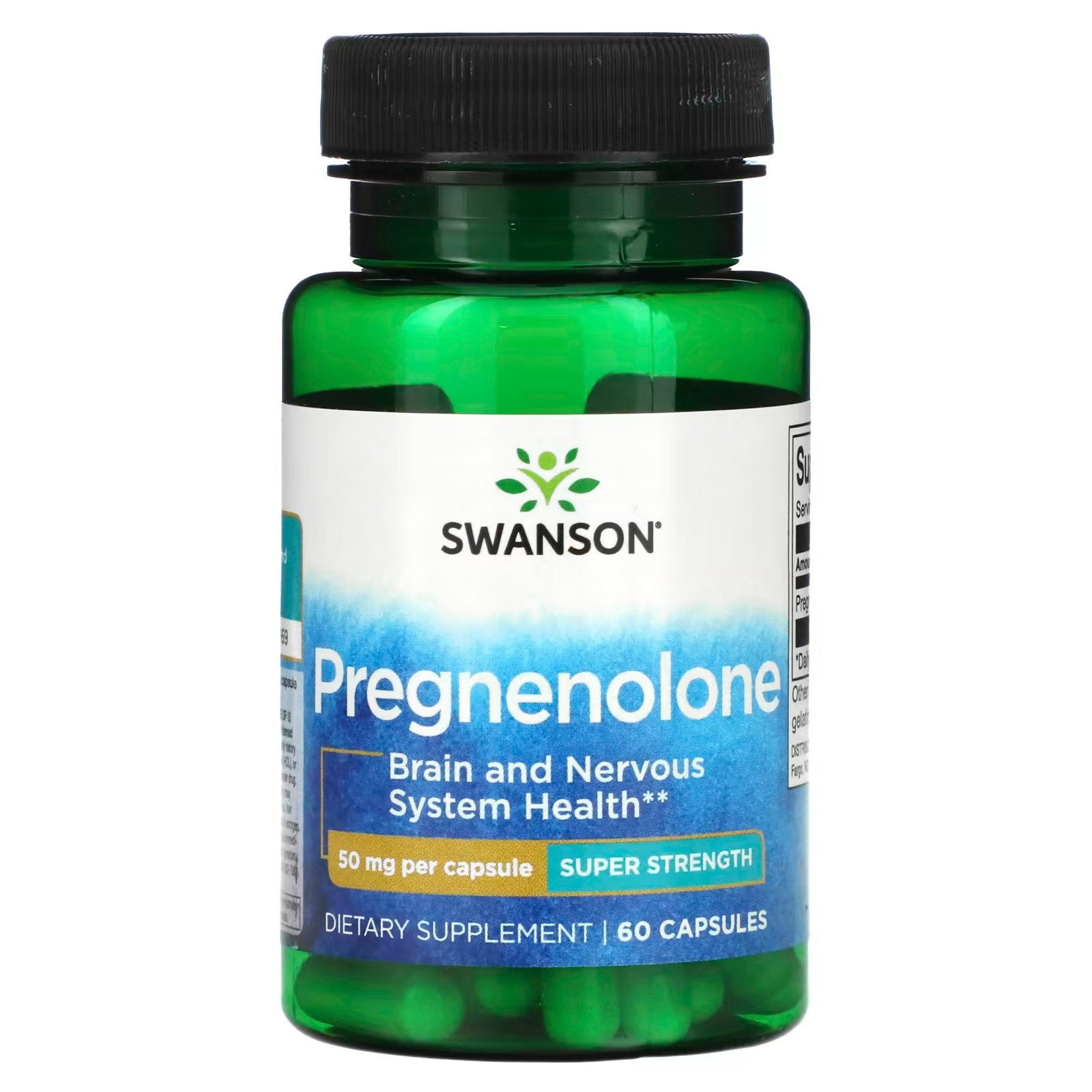 Swanson Pregnenolone 50 mg 60 Capsules akcija