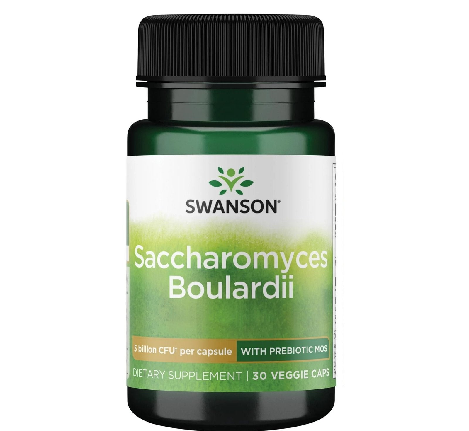 Swanson Saccharomyces Boulardii with Prebiotic Mos 30 caps kaina