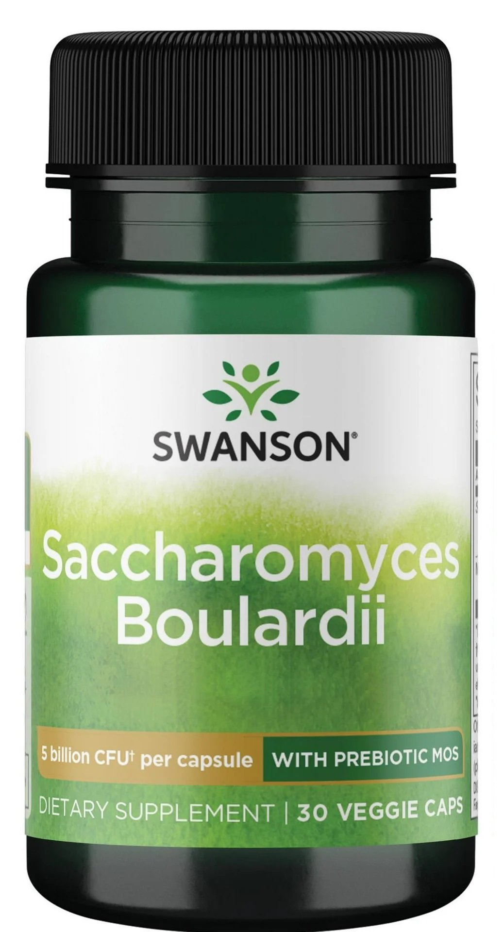 Swanson Saccharomyces Boulardii with Prebiotic Mos 30 caps kaina