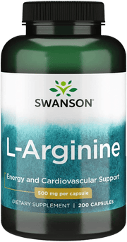 Swanson L-Arginine, 500mg - 200 caps