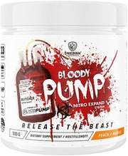 Swedish Supplements Bloody Pump 300 g PEACH MANGO kaina
