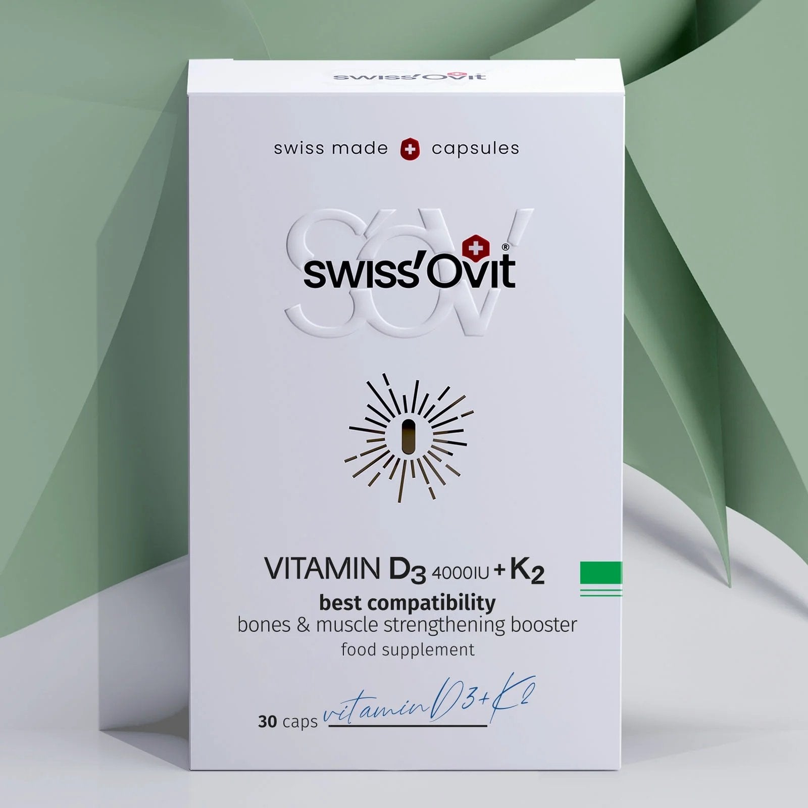 Swissovit Vit_D3_K2_kaina