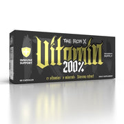 The Iron X Vitamin 200 60caps kaina