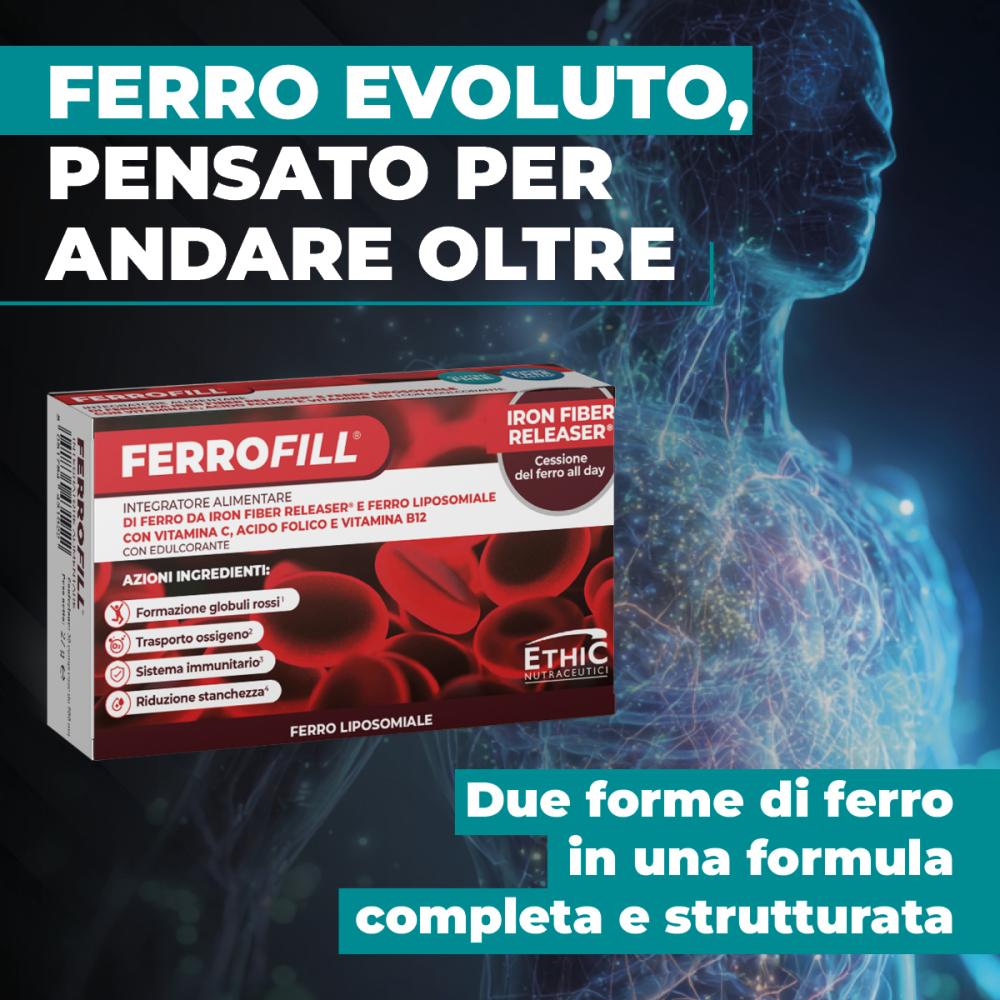 Ethic Nutraceutici Ferrofill 900 mg, 30 tablečių