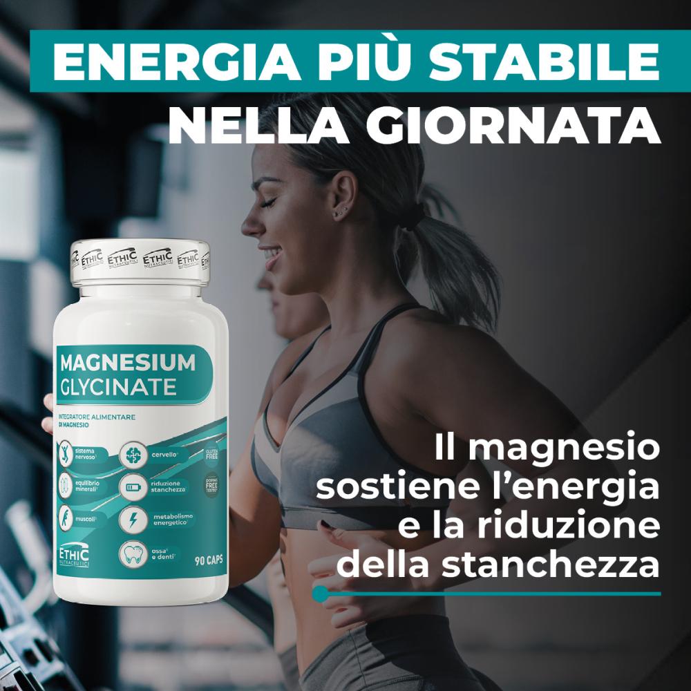 Ethic Nutraceutici™ Magnesium Glycinate 90 kapsulių