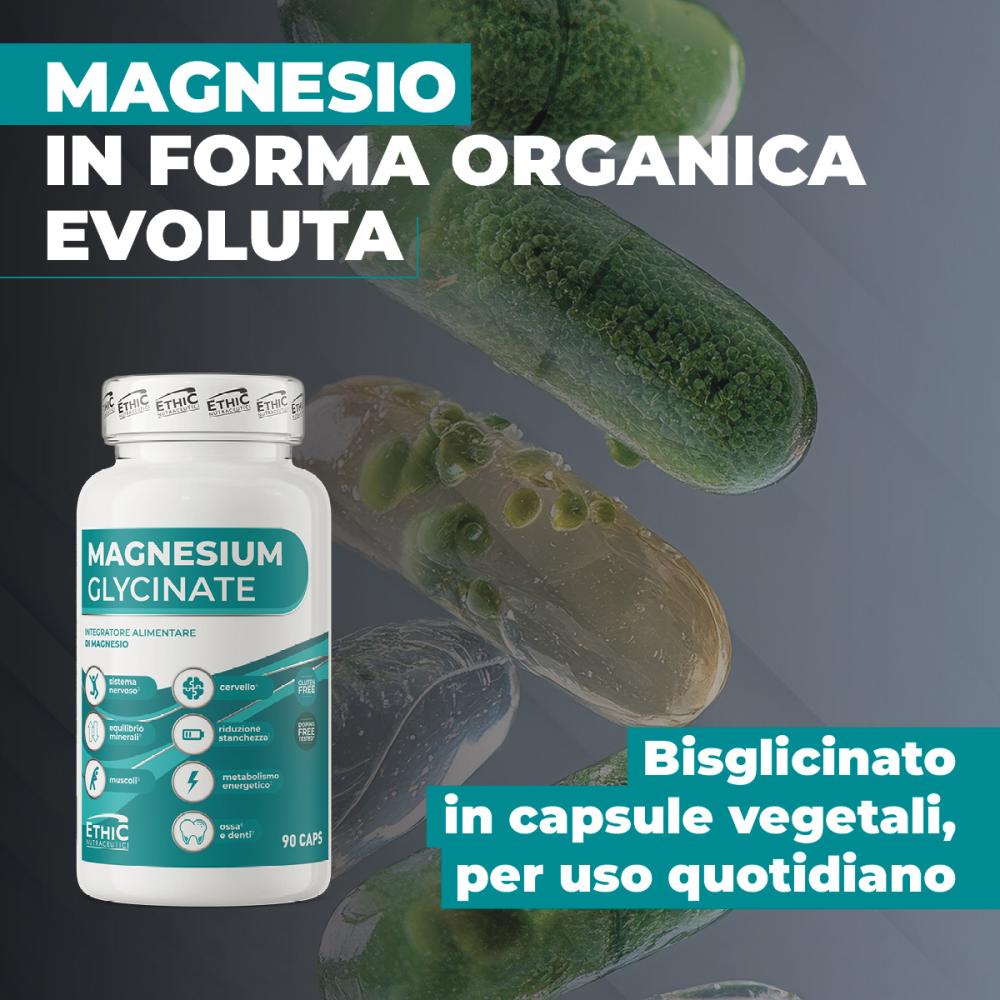 Ethic Nutraceutici™ Magnesium Glycinate 90 kapsulių
