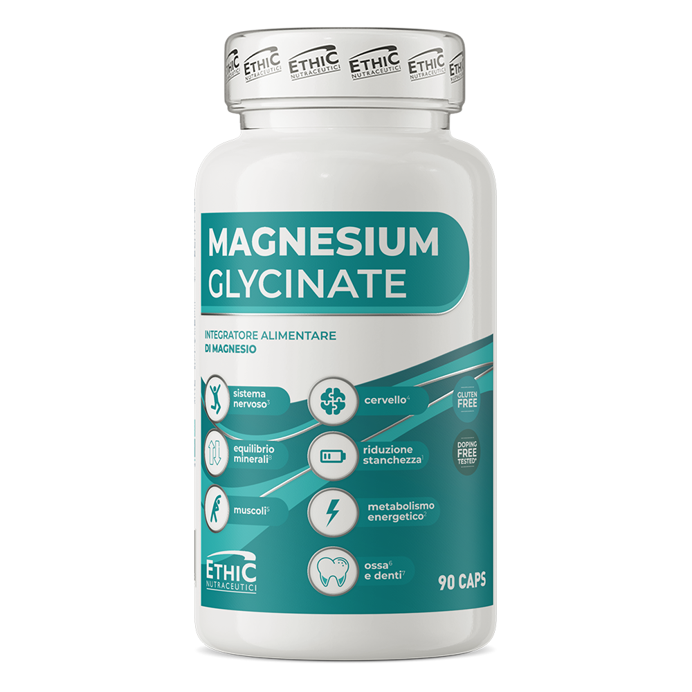 Ethic Nutraceutici Magnesium Glycinate 90 kapsulių
