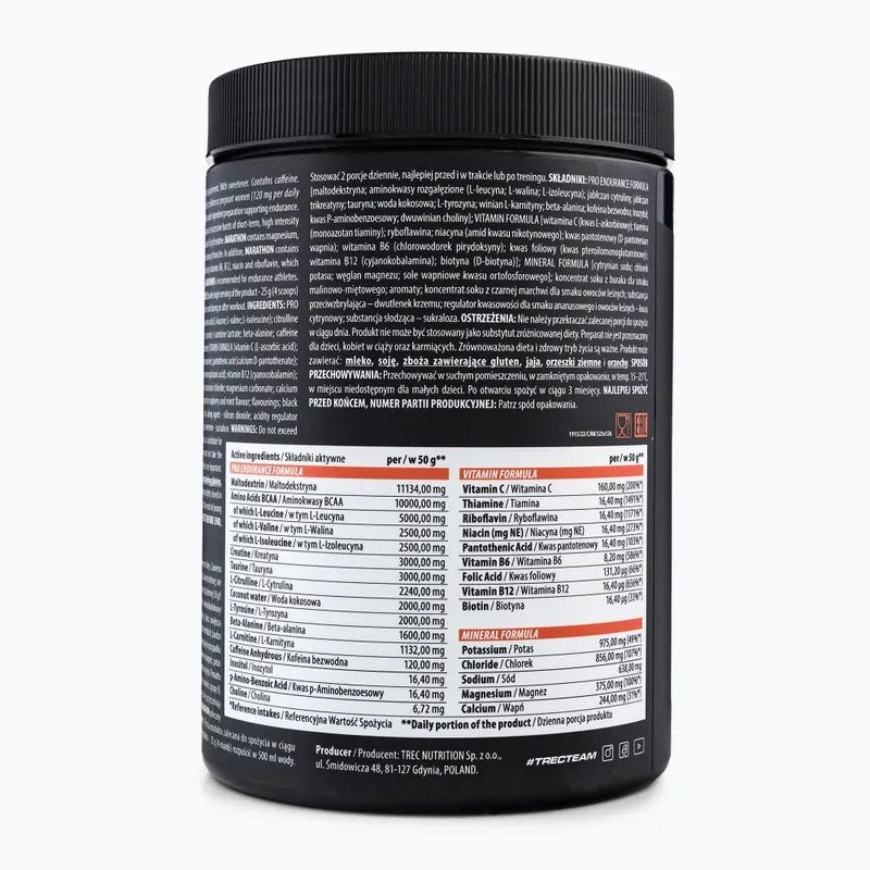 Trec ENDU Marathon 400 g ispardavimas