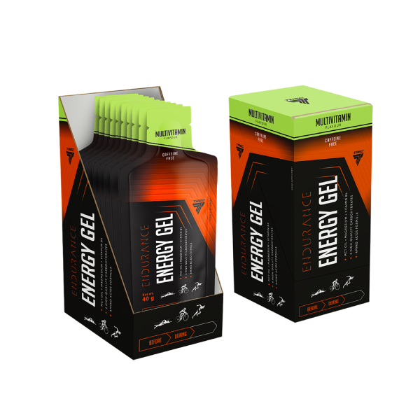TREC ENERGY GEL 40g x10 box kaina