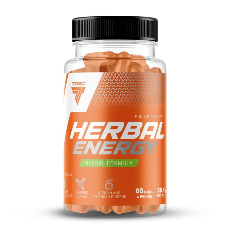 Trec Herbal Energy 60 caps kaina