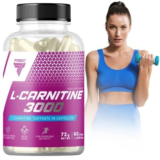 trec l-carnitine 3000 60caps
