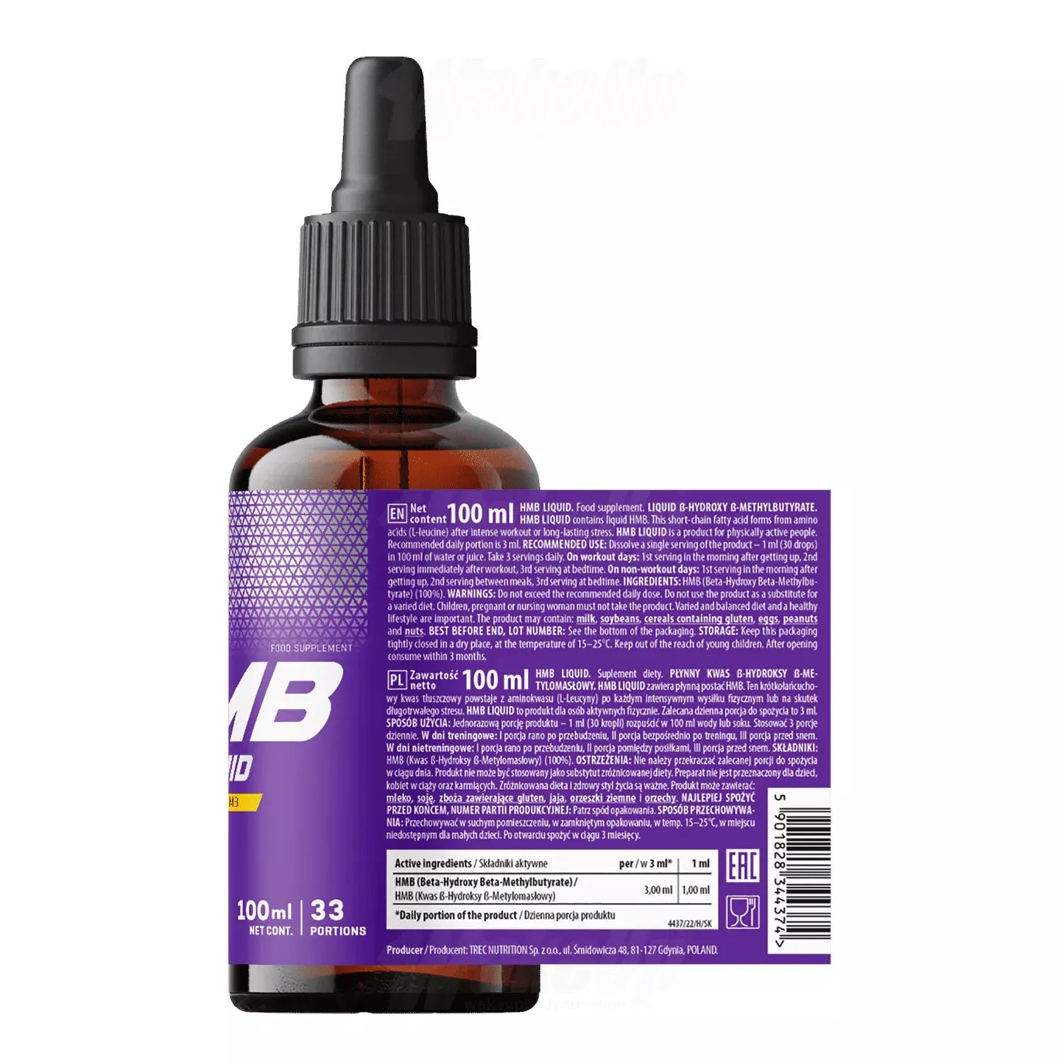 Trec Nutrition HMB Liquid – 100 ml