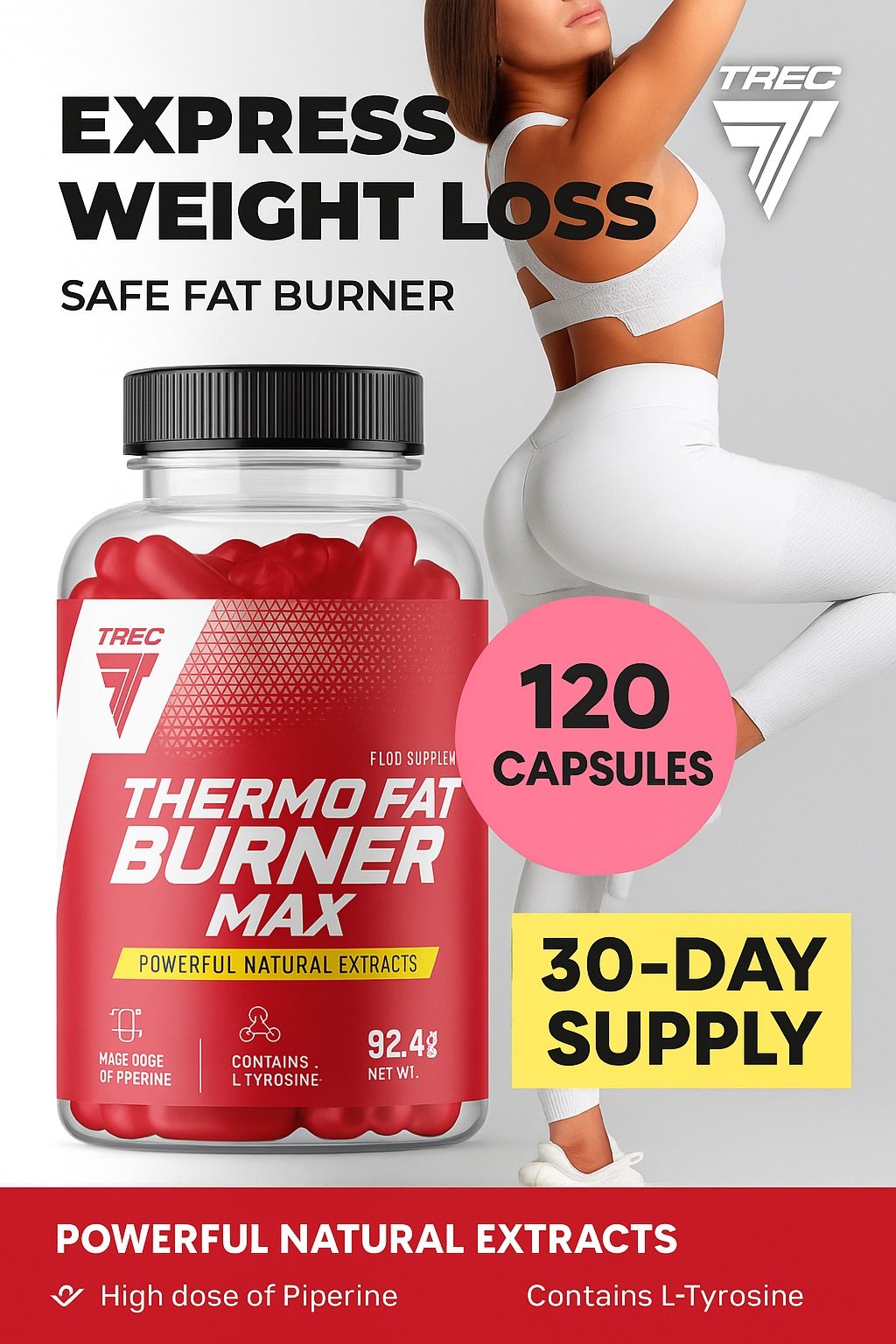 Trec Thermo Fat Burner Max 120 caps benefits