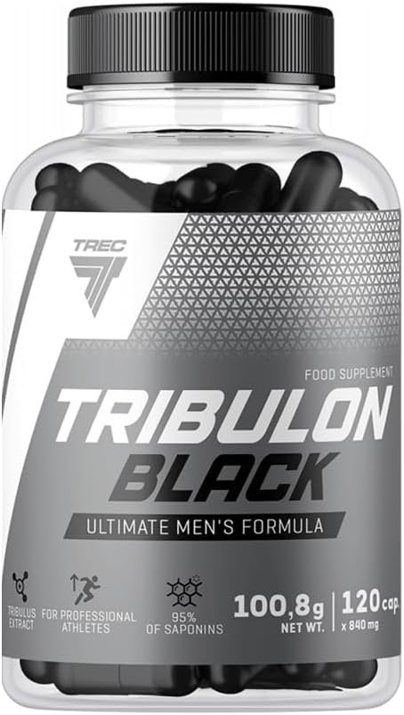 TREC TRIBULON BLACK 120 capsules kaina