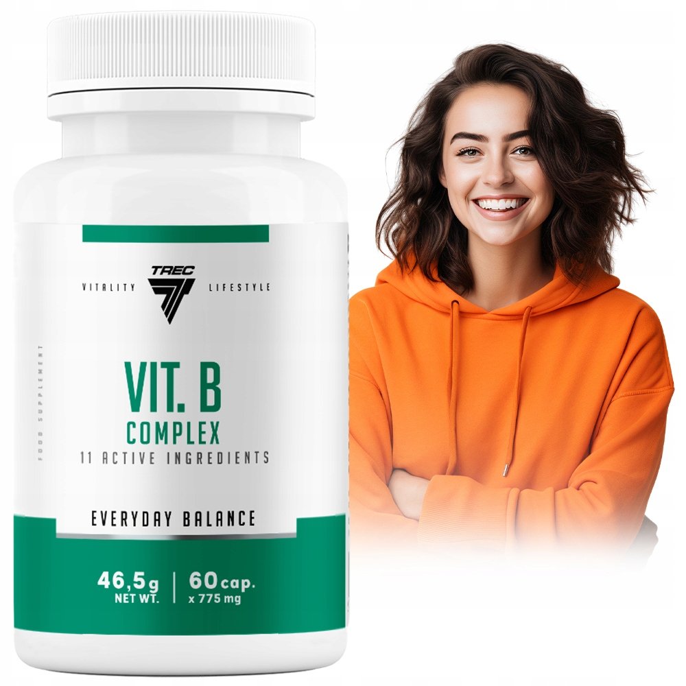 Trec Vitamin B Complex 60 cap. baneris