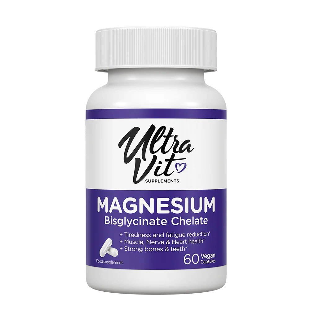 UltraVit Magnesium bisglycinate 60 capsules